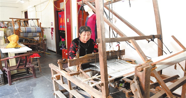 襄汾縣丁村：大力發(fā)展“土布”織造特色產(chǎn)業(yè)